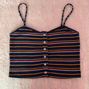 Urban outfitters fitted cropped tank top. Great for layering. Super stretchy!